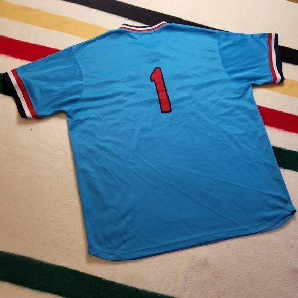 Mitchell Ness Cooperstown St. Louis Cardinals Ozzie Smith Jersey - Picture 4 of 4